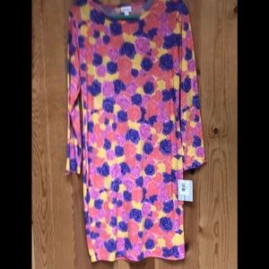 NWT LuLaRoe Debbie dress Large